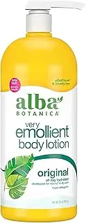 Alba Botanica Very Emollient Body Lotion, Original, 32 Ounce