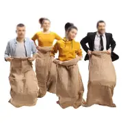 Large Burlap Outdoor Games - Burlap Bags, Potato Sack Race, Outdoor Lawn Games