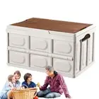 Picnic Table Camping Folding Portable Outdoor BBQ Desk Foldable Storage Box