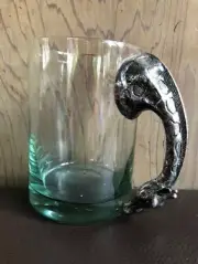 South African Beer Pitcher with handle of Giraffe head