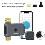 Insoma Wifi Automatic Sprinkle Timer with Brass Swivel Garden Water Timer Smart