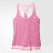 NWT Adidas Women's AeroKnit ClimaCool Tank Top Pink AJ2312 (9D)