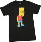 The Simpsons New Adult T-Shirt - Bart Simpson Standing Doh Image