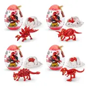 6 Piece Zuru Robo Alive Volcano Dino Fossil Find! - Assorted