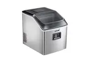 Maxkon 17 Kg Home Ice Maker Machine Stainless Steel Countertop Appliance-Silver