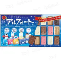 在飛比找momo購物網優惠-【Bourbon 北日本】帆船巧克力風味餅乾家庭號 323.