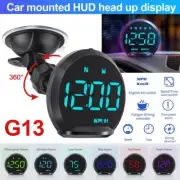 Head Up Display Car HUD HD LCD Big Font Smart Car Speedometer GPS Speed Detector