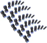 CHILDWEET Quick Connector Set 35pcs Pu Hoses Compatible High Hardness for Pneumatic Components Fit No Sealing Required