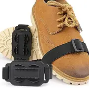 [Generic] Ice Crampons,Non-Slip Walking Traction Cleats | Ice Grippers, Shoe Spikes for Ice Snow, Winter Hiking Climbing Ice Fishing