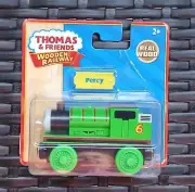 NIP~Thomas & Friends~PERCY ~# 6 Wooden Railway Train Engine ~2011 TOMY