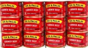 OX & Palm Corned Beef with Juices Original Chunky Style 15oz(Pack of 12 )12/2028