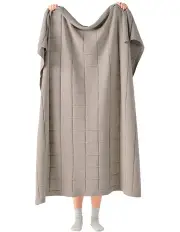 [Linen House] Walter Throw in Stone