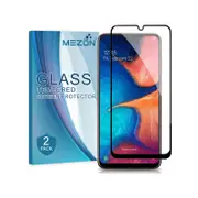2 Pack MEZON Samsung Galaxy A30 Full Cover Tempered Glass Screen Protectors