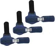 Baluue Toe Injury Relief 3 Pack Toe Splint Straighteners Finger Fixing Support Band