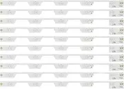 for D55A561U D55A558U 55U6500C 55U65EBC Light Bar 4C-LB5506-HR1 55E5800 55HR330M06A1 Screen LVU550NDEL (Color : 10 Set)
