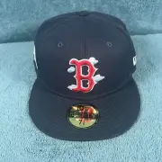 New Era BOSTON RED SOX Cloud 5950 59Fifty 2004 World Series Baseball Hat 7 5/8