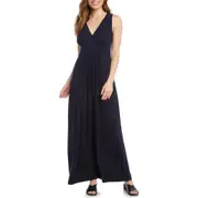 Karen Kane Jersey Knit Maxi Dress in Navy at Nordstrom, Size Small