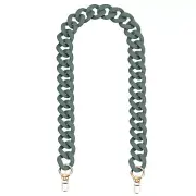 33.5" Acrylic Purse Chain Strap Handle for Shoulder Crossbody Bag Handbag Green