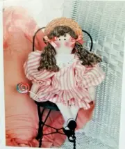 Veronica a 13" Victorian Cloth Doll Pattern DbM13 Designs by Madonna