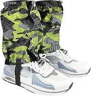 [Generic] Low Gaiters, Low Shoes Gators, Easy On/Off Gaiters Snug Fit, Breathable Gaiters for Men and Women Hiking, Walking, Hunting