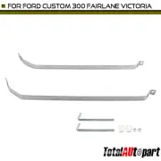 2Pcs Steel Fuel Tank Straps for Ford Galaxie Victoria Sunliner 1959 Thunderbird (for: Ford)