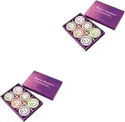 Baluue 2sets Bath Salt Tablets Aromatherapy Shower Steamer Care for Women 6pcs*2