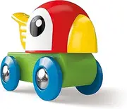 Hape Wooden Railway Whistle Parrot Engine Train