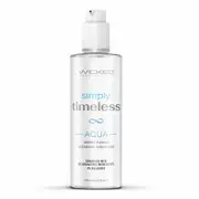 Wicked Simply Timeless Aqua Water-Based Intimate Lubricant 120ml
