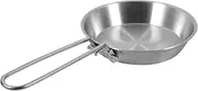 Cabilock Portable Mini Egg Pan with Folding Handle Nonstick Frying Pan for Travel Quick Cooking