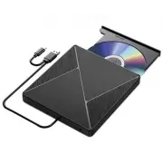 External DVD Drive USB3.0 CD-ROM Burner Portable Dual Interface Type-C USB9570