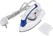 Steam Iron, Portable, Foldable, Compact, Handheld Mini Clothing, steam, Travel, Iron, Temperature Control for Household, Light Weight, Small Travel use (EU)