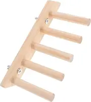 Toddmomy Cat Ladder Wall Mounted Wooden Climbing Platform Step Cat Climbing Frame for Indoor Scratching and Activities Space Saving Cat Wall Furniture