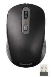 ELECOM Wireless Mouse Quiet Rechargeable OSMOD Six Compatible with both