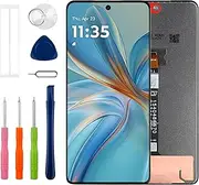 Duotipa 6.78 Inch LCD Display Compatible with Motorola Moto G75 XT2437-2 LCD Display Touchscreen Digitizer Assembly with Repair Tools Kit, Black