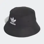 【ADIDAS 愛迪達】漁夫帽 帽子 遮陽帽 運動帽 BUCKET HAT AC 黑 AJ8995