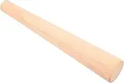 SOLUSTRE Wooden Pestle Grinding Tool Ergonomic Garlic Masher Stick Beech for Crushing Garlic Pepper Vegetables Comfortable to Use Present for Cooking Enthusiasts