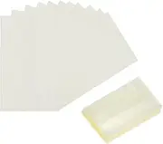 uxcell 200Pcs Shrink Bands, 42 * 70mm PVC Clear Perforated Shrink Bands, Heat Shrink Wrap Bands for Bottles, Jars Seal for Dropper Bottle, Test Tube Bottles