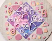 Donut Polymer Clay Cutters | Organic Clay Cutter Set of 13 | Organic Cutters | D