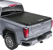 STIDPFZX Pickuptruck Tonneau Cover Compatible for Sierra Aluminum Ute Lid Bed Tonneau Cover Hard Folding Shutter Tonneau