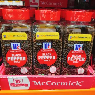 COSTCO代購 好市多 味好美 全粒黑胡椒 450公克 McCormick Black Pepper 胡椒粒 黑胡椒