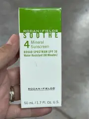 Rodan & Fields Soothe 4 Mineral Sunscreen 1.7 Oz Ex 11/2018