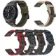 新品促銷 20MM22MM通用haylouRS3帆布錶帶華為GT3尼龍吉普錶帶venu2錶帶華為watch3pro錶帶