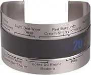 BarCraft Wine Bottle Thermometer Sleeve Gift Boxed