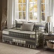 [Woolrich] Winter Plains 5 Piece Day Bed Cover Set Tan Daybed (WR13-2122)
