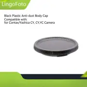 Black Plastic Anti-dust Body Cap for Contax Yashica C/Y CY C-Y Mount DSLR SLR