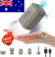 Electric Air Pump Inflator Deflate Inflatables Bed Pool Air Mattress With LighNJ