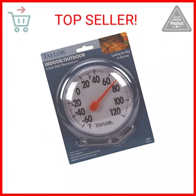 THERMOMETER IN/OUT 6"