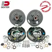 Dexter Pre-Greased 3500 Trailer Axle Self-Adjusting Electric Brake Kit 5-5" BC