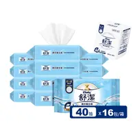 在飛比找生活市集優惠-【Kleenex舒潔】濕式衛生紙補充包(40抽x16包/箱)