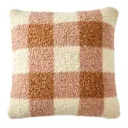 Home Beautiful Boucle Check Cushion